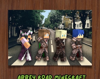Aphmau Phoenix Drop Abbey Road Guards Postcard Print 4x6 MCD Diaries/MyStreet