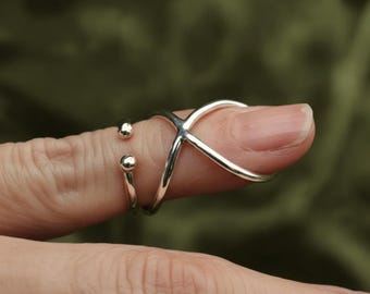 Adjustable Brass Splint Ring for Arthritis, Mallet Finger, EDS