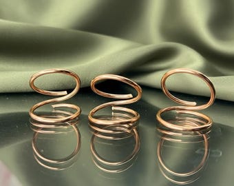 925 Sterling Silver Adjustable Arthritis Ring, EDS Finger Splint For Dip & Pip Joint