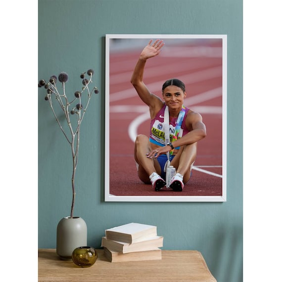 Sydney Mclaughlin Poster Canvas Sydney Mclaughlin Champion - Etsy