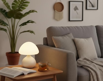 Modern 3-in-1 LED Bedside Lamp - Cordless Touch Control Table Lamp