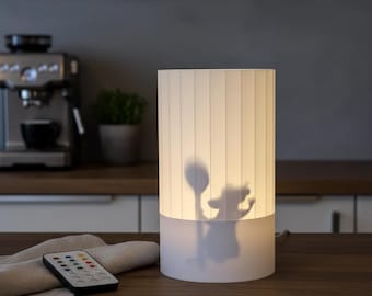 Ratatouille Chef Hat LED Lamp - Remy Disney Pixar Inspired Night Light - Unique Kitchen Decor and Novelty Table Lamp for Pixar Fans