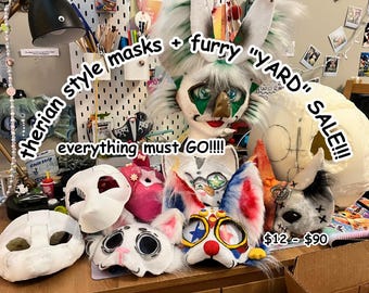 YARD SALE!!! - therian and furry yard sale with discounted prices!