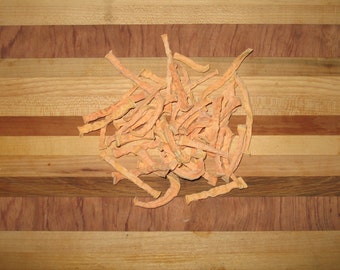 Homemade Dried Sweet Potato Stick Dog Treats (6 Ounces)