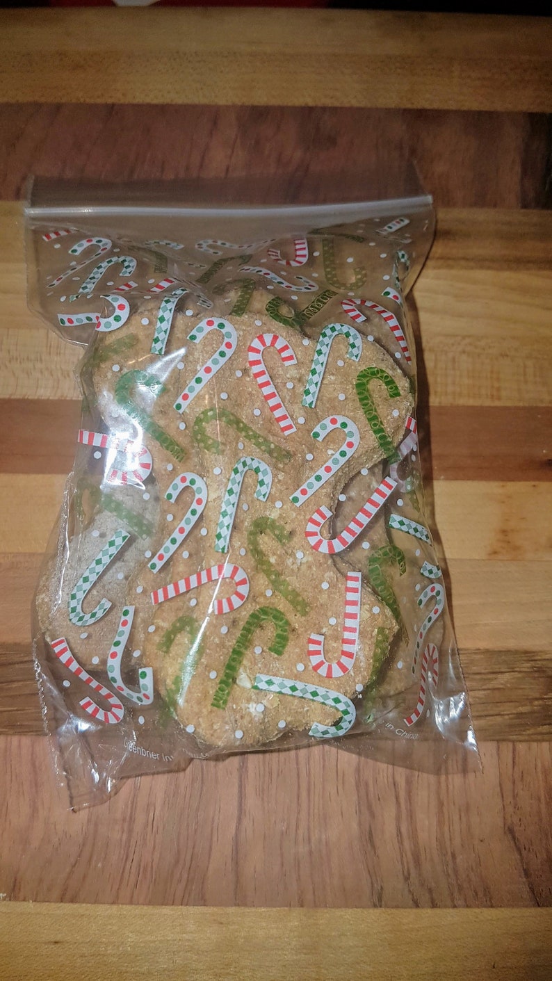 Holiday Dog Treat Multi-Pack. 5 Small Bags of Fresh Baked Dog Treats Wheat Free Available image 3