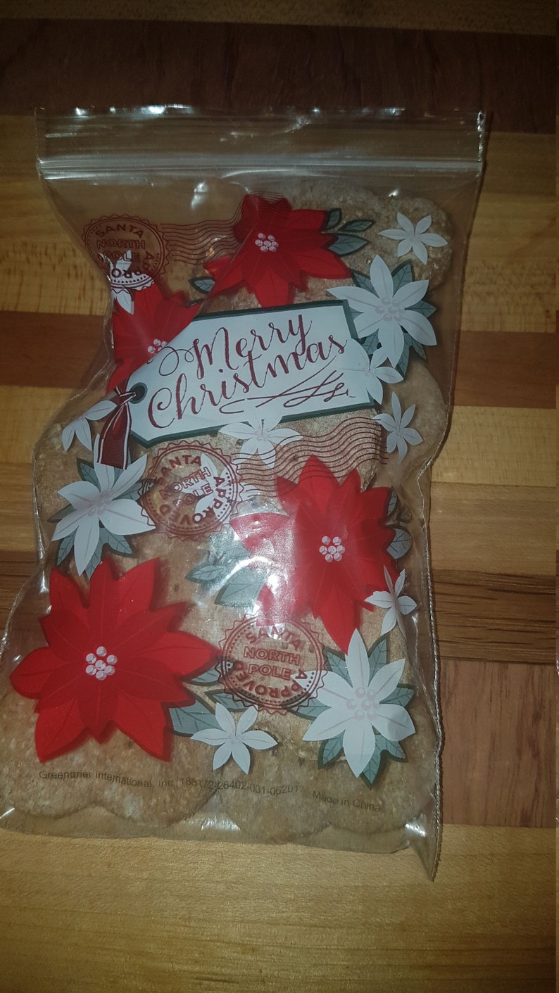 Holiday Dog Treat Multi-Pack. 5 Small Bags of Fresh Baked Dog Treats Wheat Free Available image 7