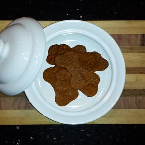 Fresh Baked, Homemade, Natural Dog Treats 4 oz. Wheat Free Available image 1