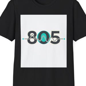 805 Area Code Tee | Graphic T-Shirt | Gift