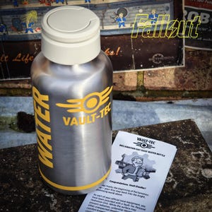 Von Vault-Tech ausgestellte Wasserflasche