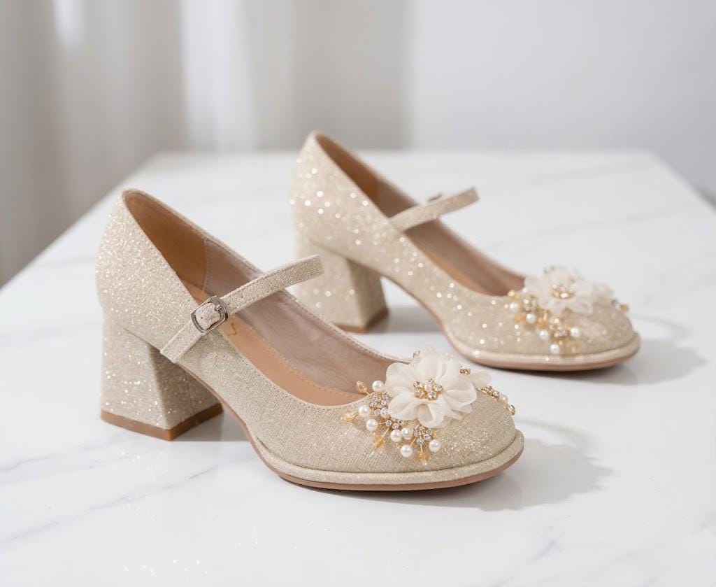 Champagne Dress Shoes - Etsy