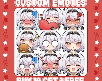 Custom Twitch Emotes | Personalized Streamer Art, Discord PNG