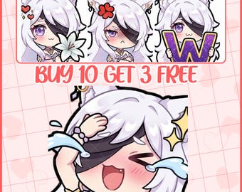 Custom Emotes for Twitch & Discord | Personalized Streamer PNGs (Digital Download