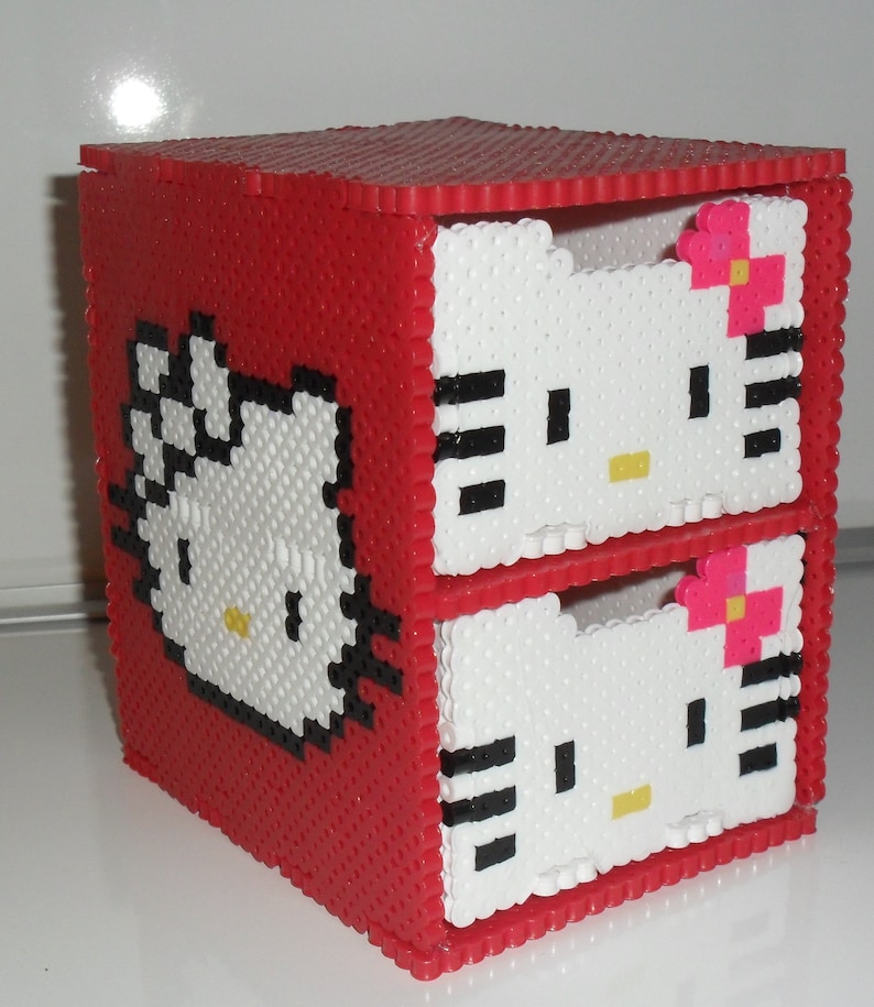 Hello Kitty Box with removable Drawers