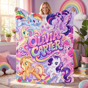 My Little Pony Bedding - Etsy