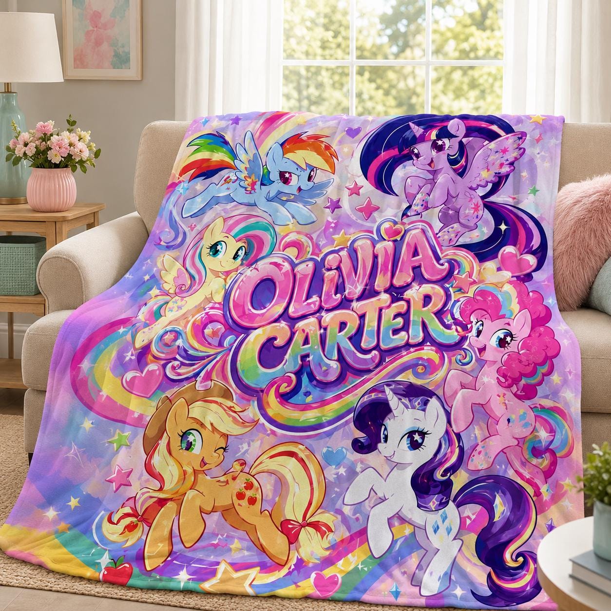 My Little Pony Bedding - Etsy
