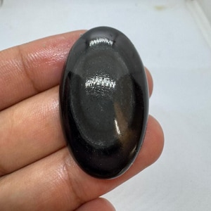 53Carat Rainbow Obsidian Cabochon – Natural Polished Gemstone – Collector’s Piece