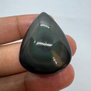 53Carat Rainbow Obsidian Cabochon – Natural Polished Gemstone – Collector’s Piece