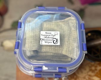 Toallitas desmaquillantes de ojos Nova Tempest - Limpiador herbal