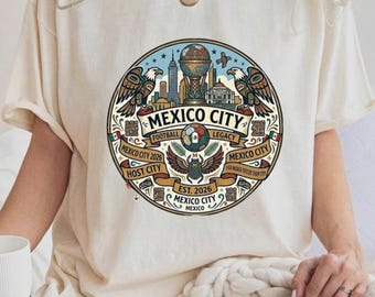 Mexico City Football Legacy Tee, World Soccer Tour 2026