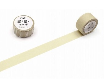 Japanisches mt Washi Tape: Gedämpftes Gelb Papier - Leicht zu reißen, wieder ablösbar