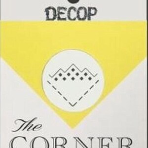 The image is a poster for a product called "The Corner".