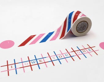 mt Washi Tape für die “i owe you one” Packung Dank starker Haftung