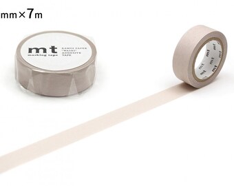 MT Washi Tape Pastel Cocoa - Japanese Decorative Masking Roll