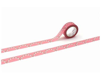 mt Washi Tape 1P Kamoi Retro Design Blumen Spitze