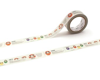 mt Washi Tape Traditionelles Japanisches Klebeband Arten von Daruma