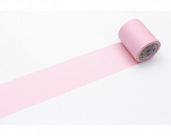 Pastel Rose mt Washi Tape - Wide Roll for Journaling & Crafts