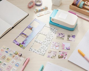 Square Paper Punch: Cardstock Craft Cutter (4 Size Choices)