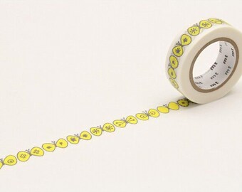 Floral Butterfly mt Washi Tape - Japanese Paper, Easy Tear and Remove