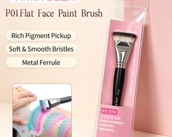 Face Painting Brush Set for Kids & Beginners | Professional Face Paint Brushes Kit for Body Paint, Halloween Makeup, Cosplay  Party Art