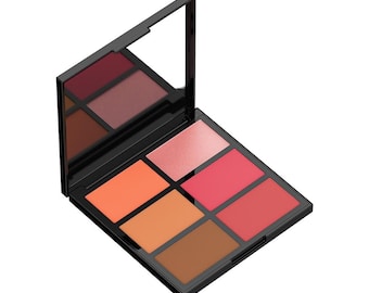 Natürliches veganes Rouge - langanhaltende pudrige Wangenfarbe für das tägliche Make-up