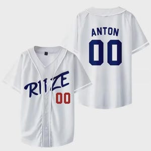 RIIZE White Basketball Jersey BRIIZE Merch Shirt Kpop Outfit for Concert