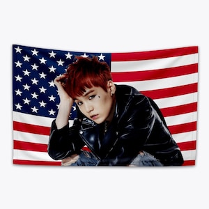 Bts Jimin Flag - Etsy