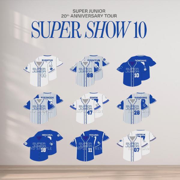 SUPER JUNIOR SUPER SHOW 10 Tシャツ L サイズ Super Junior 20th Anniversary Tour T-shirt | Super Show 10 Kpop