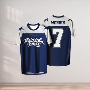 RIIZE JERSEY TEEバンコク POPUP ユニフォーム ウォンビン Riize Jersey - Etsy