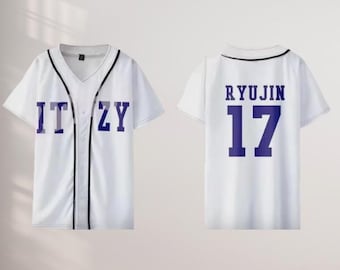 Itzy Jersey Outfit For Concert Fan Midzy K-pop Girl Group Casual Clothing