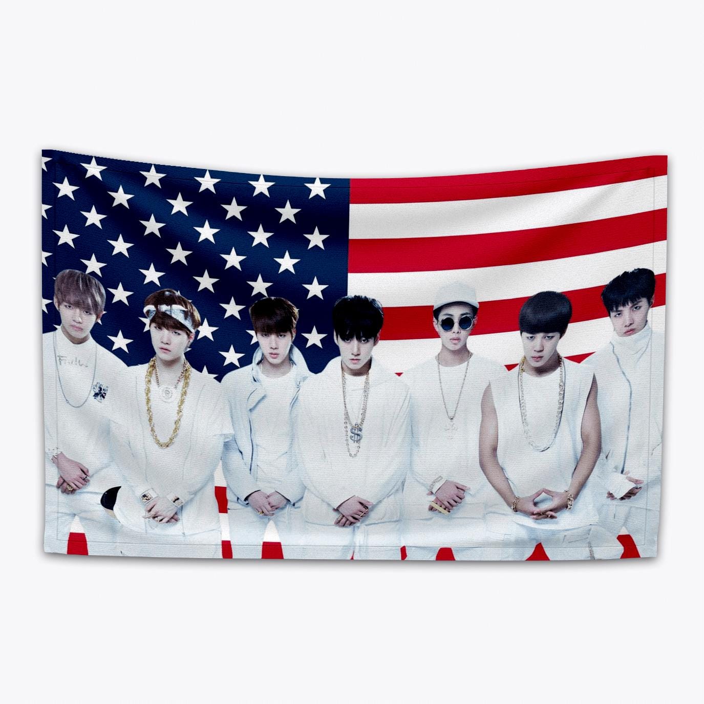 BTS ジミン フラッグ Bts Jimin Flag - Etsy
