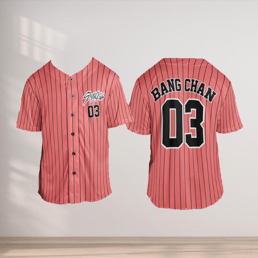 Stray Kids Dominate Baseball Jersey - Etsy