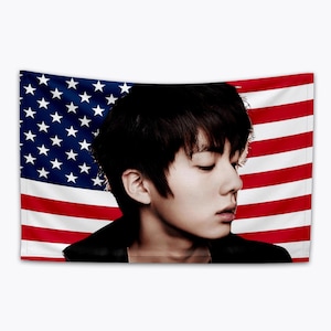 BTS 公式　フラッグ　IMAGE FLAG JIMIN Jimin Flag - Etsy