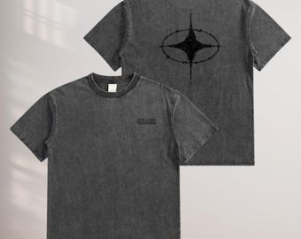 Camiseta lavada Itzy On Air, ropa casual del grupo femenino K-pop y atuendo para conciertos de Midzy.