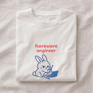 Hareware Engineer Meme Shirt, Work Humor Tee, Unisex Cotton Graphic Shirt