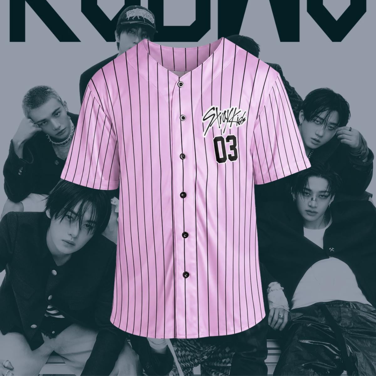 Stray Kids Dominate Baseball Jersey - Etsy