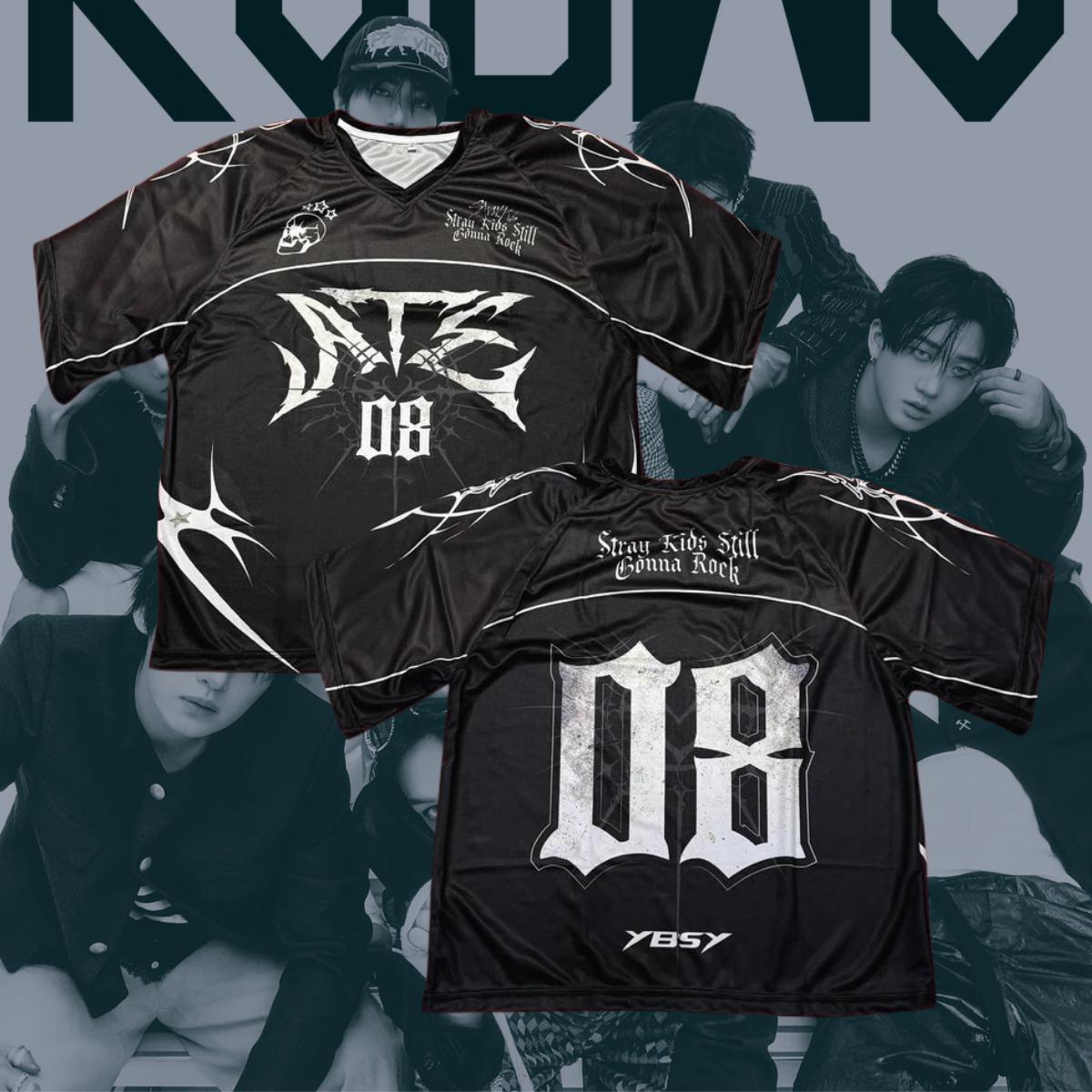 stray kids ユニフォーム Stray Kids Football Jersey - Etsy UK