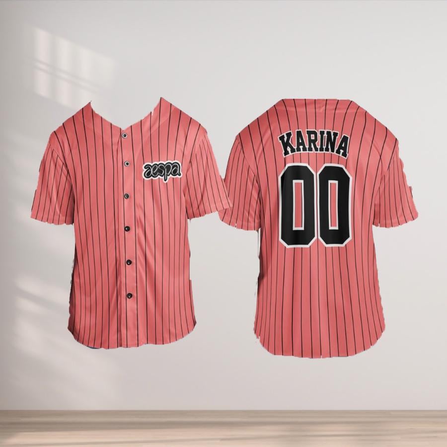 Aespa Baseball Jersey - Etsy