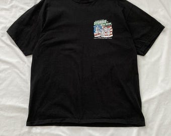 Vintage Y2K Sturgis Black Hills Rally Motorcycle Biker T-Shirt - Mens XL