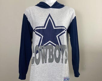 Vintage NFL 1993 Dallas Cowboys Star Logo Football Hoodie The Game Mens Medium