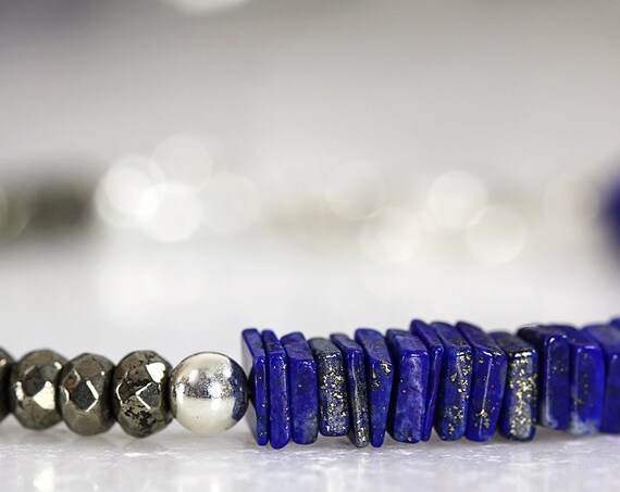 Lapis Lazuli Bracelet - Blue Bracelet For Her